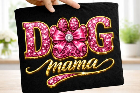 Dog Mama Pink Rhinestone Mother's Day: A Design Deep Dive