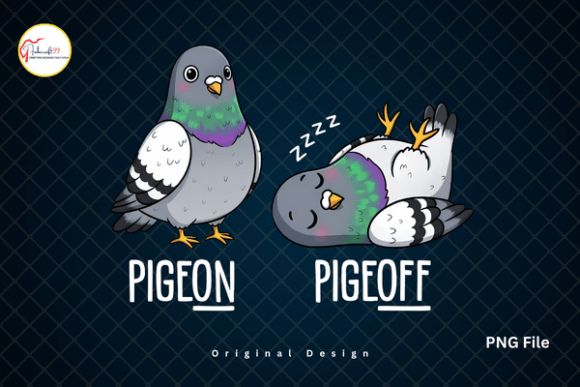 Funny Sleeping Pigeon Bird Lover Tshirt: A Design for Humor & Personality