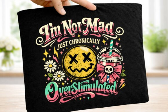 I'm Not Mad Mental Health Awareness Png: A Design for Raw Honesty
