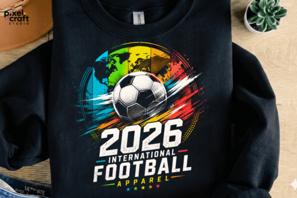 International Football, Soccer 2026 PNG: A Design Asset for Global Events