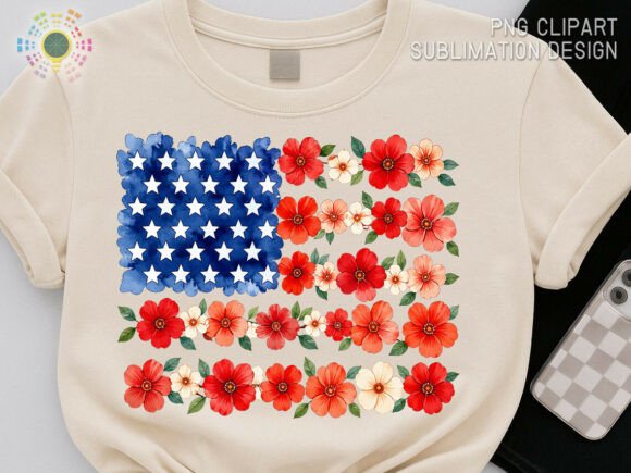 Patriotic Floral American Flag PNG: A Designer's Guide